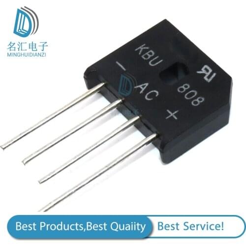 5PCS KBU-808 KBU808 8A 800V rectifier bridge diode new and original