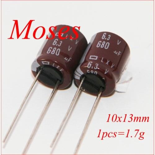6.3v 560uf 680uf 100% Original new NCC Electrolytic Capacitor Capacitance Radial 8x12mm 10x13mm