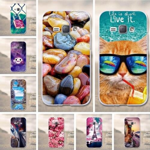 For Samsung Galaxy J1 2016 Case Soft TPU Silicone Covers For Samsung J1(2016) J120F J120H J120M J120M J120T Phone Cases 4.5 inch