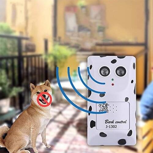 Humanely Ultrasonic Anti Bark Device Stop Control Barking Dog Silencer Hanger