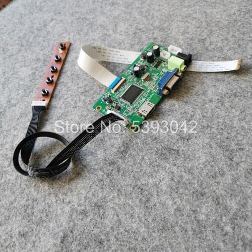 For LP140WHU-TPD1 LP140WHU-TPD2 14" notebook PC panel WLED EDP 30Pins +VGA display controller drive board 1366*768 DIY kit