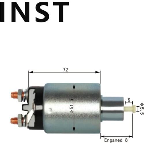 ELECTROMAGNETIC SWTICH SOLENOID FOR 12V M371X60271 36120-11140 235210 66-8330 3612022800 3612032510 3612032520 3612032630