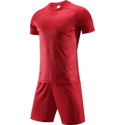 Customized Football kits Soccer sets jersey and shorts team uniform game match shirts best quality fashion design version