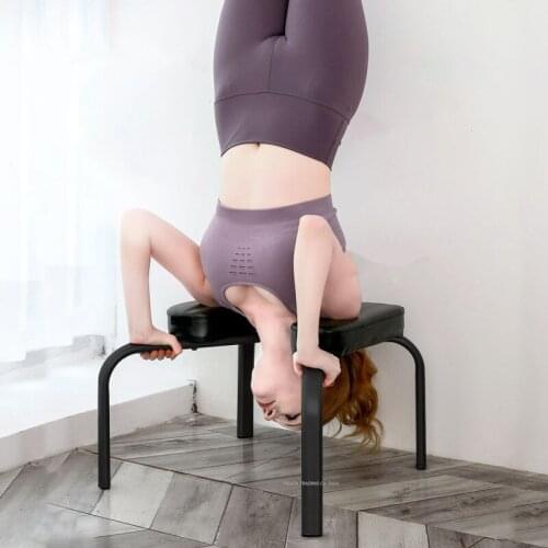 Yoga Inversion Chair, Yoga Inversion Bench Idea for Workout, Fitness and Gym, Upside Down U-Shaped Headstand Bench/Yoga Chair