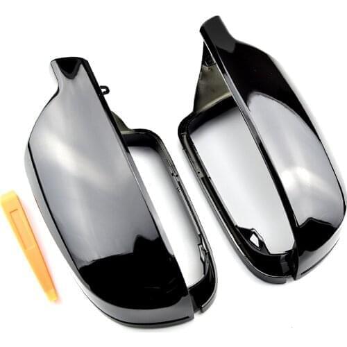 ABS material Carbon appearance Mirror Cover Rearview Side Mirror Cap S Line For Audi A3 8P A4 A5 B8 2008-2009 B8.5 2011-2016