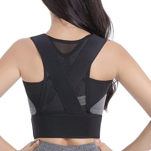 Back Posture Corrector Shoulder Lumbar Brace Spine Corrector Shoulder Neck Support Strap Belt Back Pain Reliever Health Care