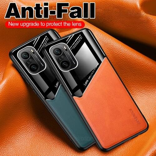 Cover For Xiaomi Poco F3 6.67 inch PU leather magnetic phone case for redmi redmy K40 Pro Plus Half-pack mobile phone bumper