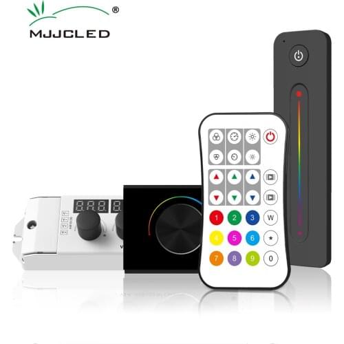 LED Strip RGB Controller 12V 24V DC 3CH 12A RGB Controler V3-K PWM 2.4G RF Wireless Remote Control for 4 Pin 5050 Tape Light