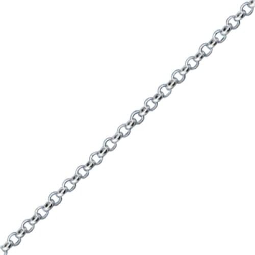 Silver 925 Sterling 40 Micron Doç Chain Necklace