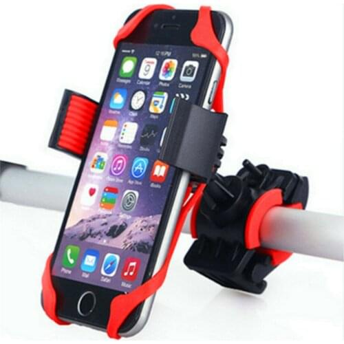 Bike Phone Holder Universal Motorcycle Bicycle Phone Holder Handlebar Stand Mount Phone Holder For iPhone Samsung Bike GPS Clip