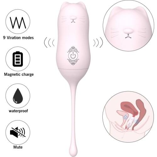 Vibrators Egg Clitoris Stimulation Sex Toys for Women Vaginal Balls Wireless G-Spot Vibrating Masturbation Sextoy Adult Supplies