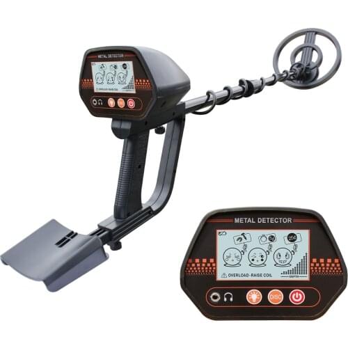 High Sensitivity Underground Metal Detector MD-4070 LCD Jewelry Treasure Gold Metal Finder with 7.8“ waterproof Search Coil