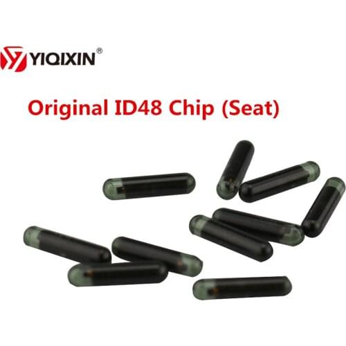YIQIXIN 10Pcs/lot Remote Car Key Transponder Chip ID48 Original Chip A3 TP22 Glass ube Unlock ID 48 Chip For Seat Key Chip