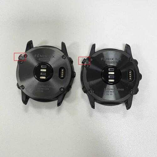 Back Cover For GARMIN Fenix 6X Sapphire Rear Cover Case Back Shell Original Part Replacement Repair