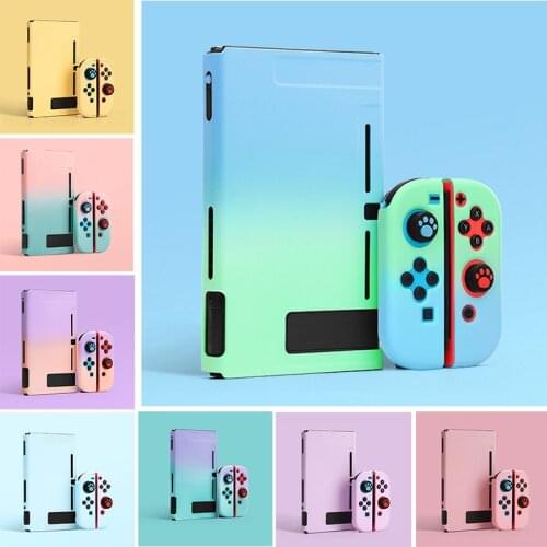 Gradient Case For Nintendo Switch Protective Cover Console&Controllers Hard Shell for NintendoSwitch NS Joy Con Accessories