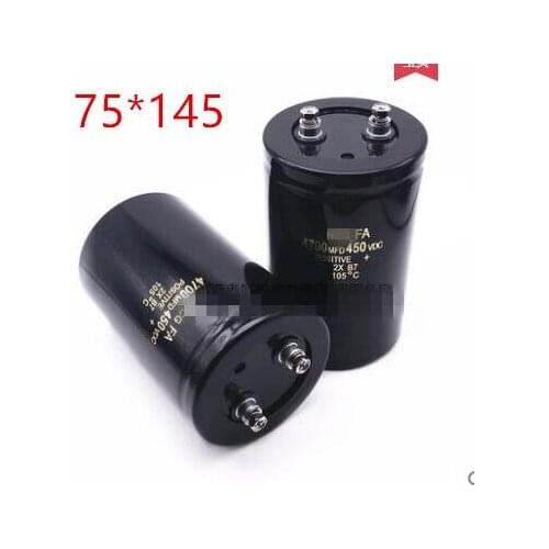 1PCS 450V4700UF 4700uf 450v 75*145