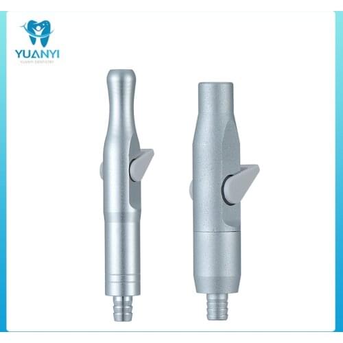 1pcs Universal Saliva Swivel Sucker Suction Handle With Adjustable Dental Tool aluminium Valve Strong Weak Suction Autoclavable