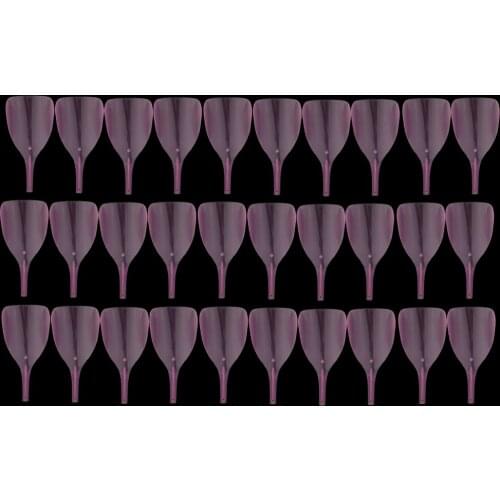 30pcs Clear Pink Plastic Hair Spray Mask Face Eyes Cover Hairdresser