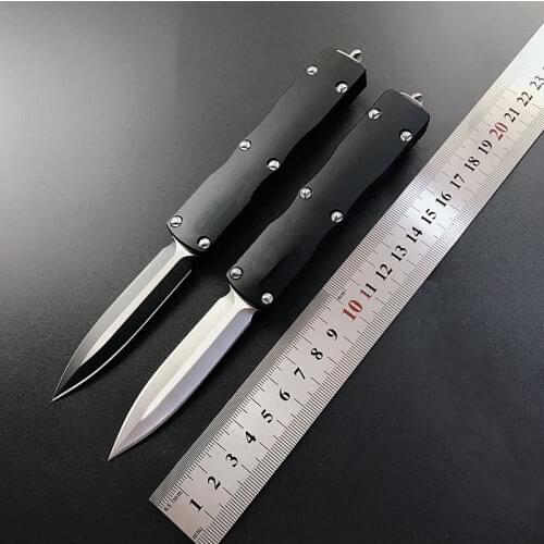HOT DEALS KNIVES OTF D2 blade 6061-T6 handle Fixed Blade Tactical knife outdoor camping KNIVES EDC hunting knife kitchen knife