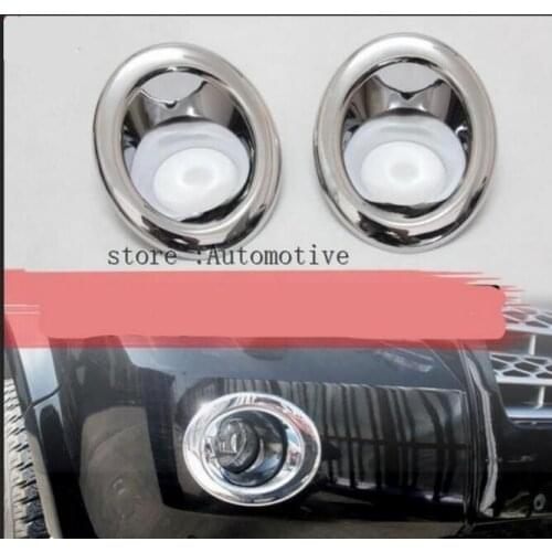 2006 2007 2008 2009 2010 For Land Rover Freelander 2 LR2 Chrome Fog Light Lamp Cover Trim Garnish Lamp Bezel Accent Styling