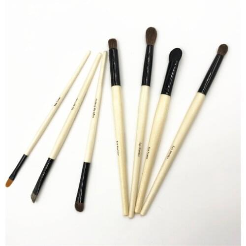 BB Makeup Brush Horse Goat Hair Eyeshadow Eyeliner Eyebrow Blending Eye Contour Sweep Smudge Lip Brush Pro Cosmetic Tool