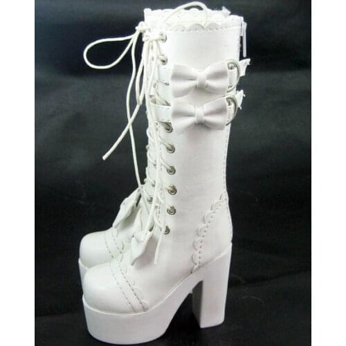 Cateleya SD Doll BJD Shoes 1/3 1/4 White Red Baby Doll Accessories