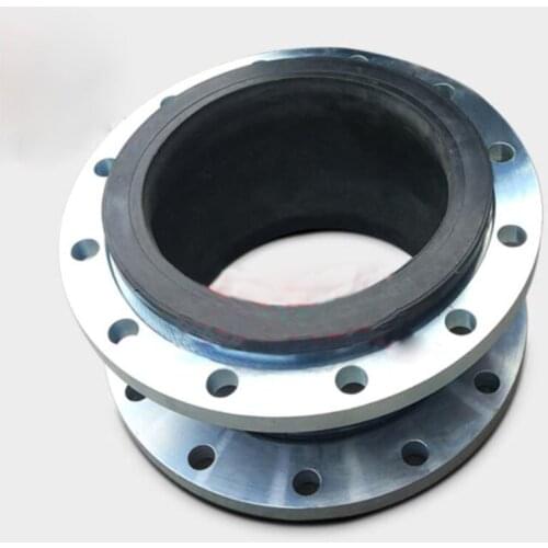 KXT Rubber Joint Flexible Rubber Joint EPDM Rubber Pipe Damper 1.6Mpa Carbon Steel Flange DN32-DN80 Acid-Alkaline Resistant
