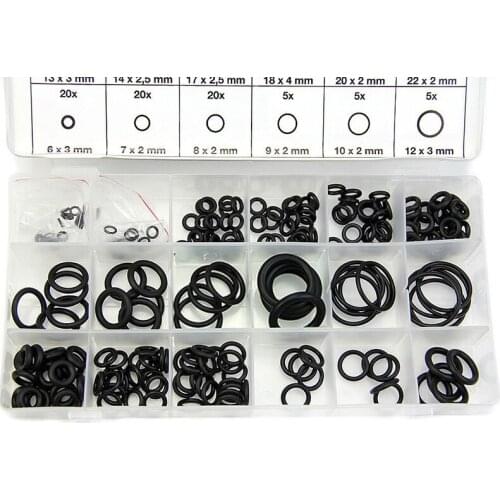 10 PCS Oil Resistant 3.5 mm (Wire Diameter) Butyronitrile O-Ring Rubber Sealing Ring O.D 10-365mm for Oil sealing , Waterproof