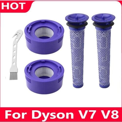 Pre-Filters and HEPA Post-Filters Replacements Compatible Dyson V8 and V7 Cordless Vacuum Cleane