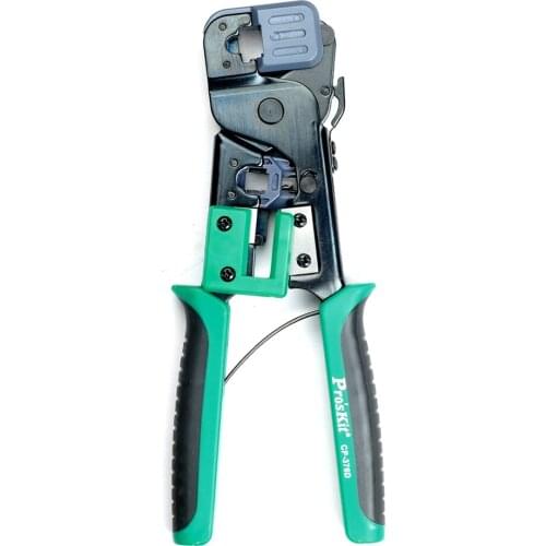 Proskit CP-376D 6P/8P Network Crimping Pliers Portable Cable Stripping Wire Crimper Tongs Repair Hand Tool Decrustation Pliers