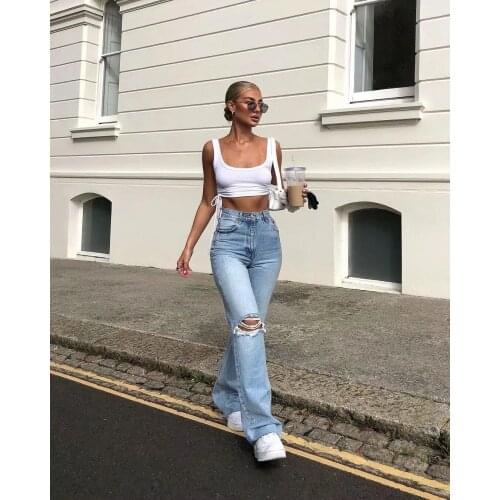 Separqi Womens Boyfriend Jeans