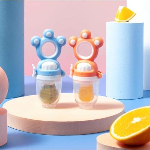 Baby Feeding Pacifier Nipplesfor Newborns Silicone Nibbler Eat Fruit And Vegetable Pacifier Baby Goods Teether Gift Box Dropship