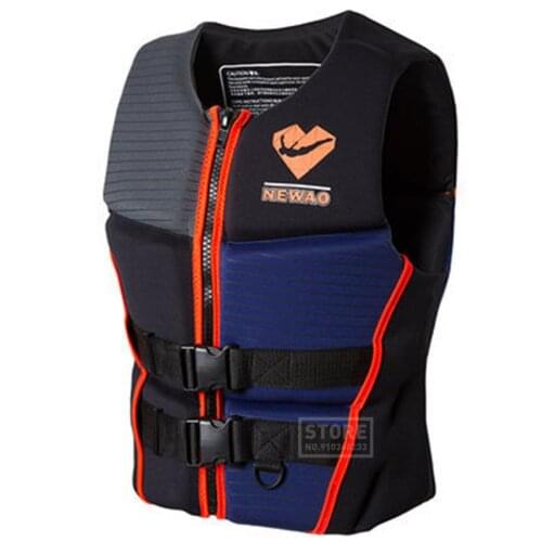 Life Vest Adults Surf Vest Motorboats Kayak Wakeboard Raft Rescue Boat Jet Ski Fishing Vest Swimming Drifting Rescue Life Jacket