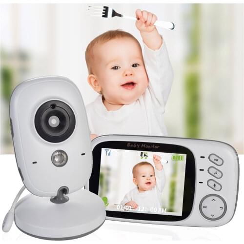 VB601 Wireless Audio Video Baby Monitor Night Vision Radio Nanny Music Intercom IR 24h Portable Baby Camera Baby Babysitter