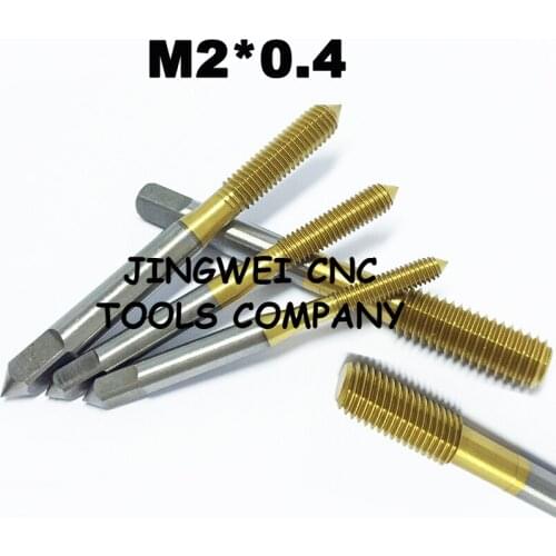 Good quality hss extruded tap, thread forming tap with TIN coating M2X0.4, TIN-EXL-NRT extrusion tap