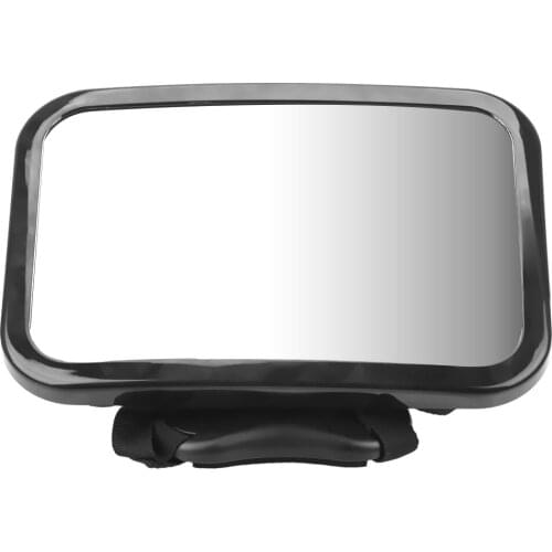 Rear View Mirror Adjustable Baby Safety Mirror Auto Replacement Parts Headrest Child Safety Monitor Plastic Acrylic Material