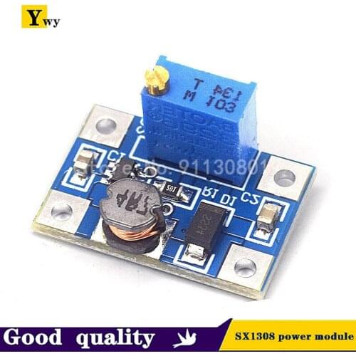 2PCS/LOT DC-DC 2-24V To 2-28V Step Up Adjustable Power Module Step Up Boost Converter Large Current 2A SX1308