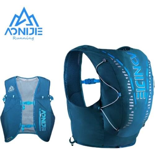 AONIJIE C962S Update 12L Sports Off Road Backpack Running Hydration Bag Vest Soft for Hiking Trail Cycling Marathon Running Race