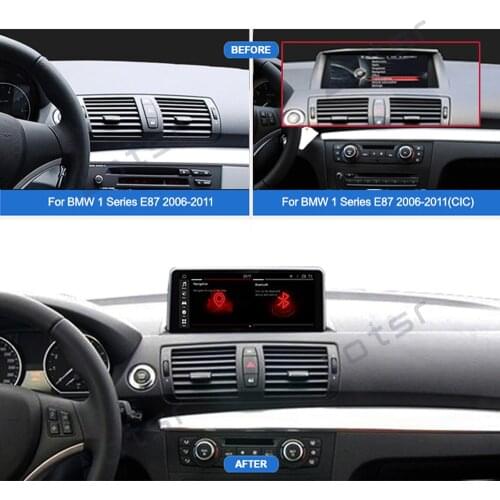 Android 9 Car DVD player GPS Navigation For BMW 1 Series E81/E82/E87/E88 2004-2011 Auto Radio stereo player multimedia headUnit