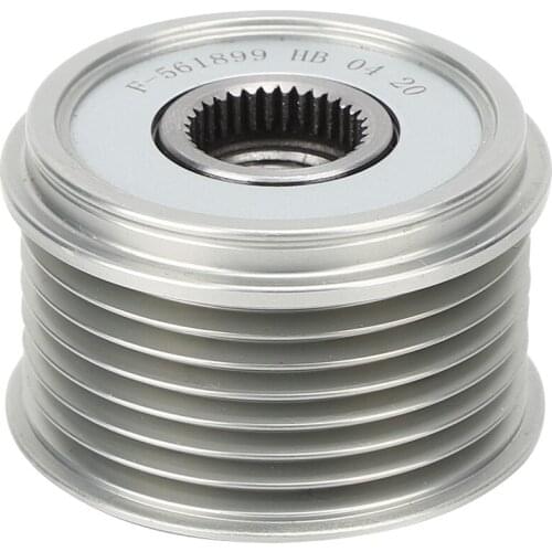 Car Alternator Pulley Alternator Freewheel Pulley F-561899 Accessory Fit for Qashqai