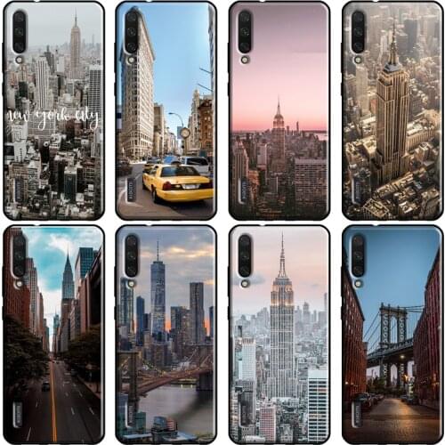 New York City Cover For POCO X3 NFC M3 Case For Xiaomi Mi Note 10 Lite A2 8 9 Mi 9T 10T Pro Mi 11 Back Cover
