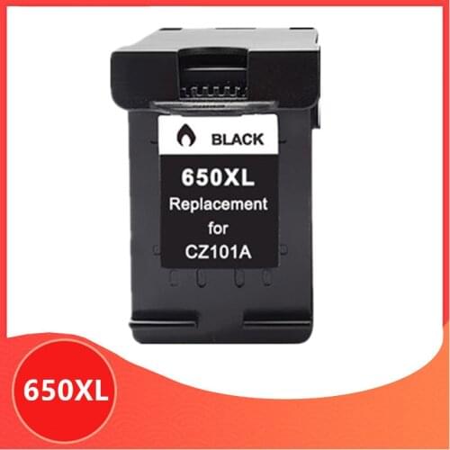 Black Compatible Ink Cartridge 650XL Replacement for hp650 for hp 650 xl Deskjet 1015 1515 2515 2545 2645 3515 4645 Printer