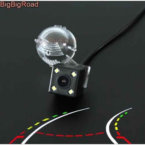 For Suzuki Grand Vitara 2005~2013 Car Intelligentized Backup Reversing Rear View Camera Parking Dynamic Guidance Tracks