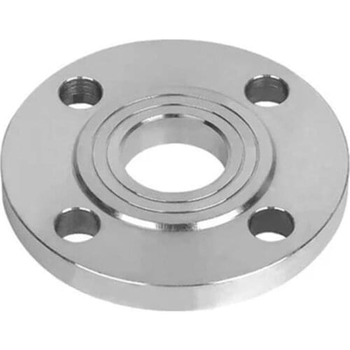 Flange 304 Stainless Steel PN10 Plated Flange With Four Bolt Holes Flange DN15 DN20 DN25 DN32 DN15 DN40 DN15 DN50