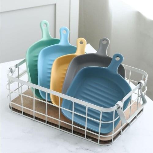 Nordic Color Kitchen Tableware Ceramic Creative European Simple Household Salad Steak Spaghetti Dish Tray