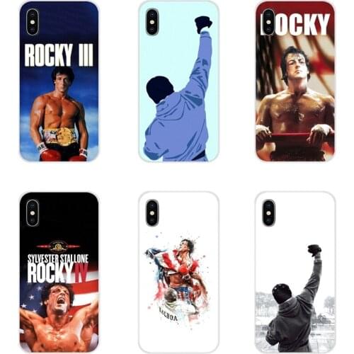 THE Best of Rocky balboa For Motorola Moto X4 E4 E5 G5 G5S G6 Z Z2 Z3 G G2 G3 C Play Plus Accessories Phone Cases Covers