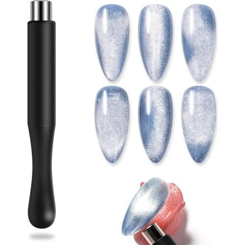 Magnet Board UV Cat Eyes Pencil For UV Painting Gel Nail Polish Strong Magnetic Nail Stick Manicure Nail Art Tool Magnetic Pen