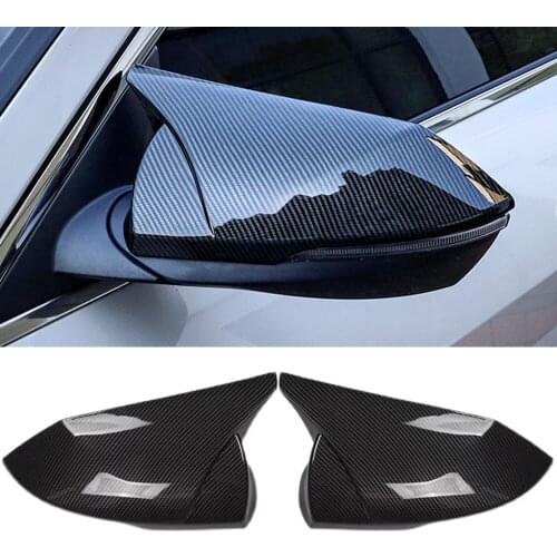 Car styling Exterior Rearview Mirror Cover Trim For Hyundai Elantra 2021 Rear view Mirrors Cover Sticker Trim Auto Parts