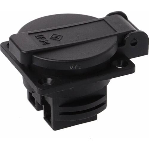 AC 250V 16A German Standard Power Outlet Single Plug Waterproof Wall Socket