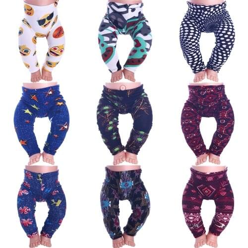 New pattern with legs leggings doll clothing accessories wear 18 inches , 43 cm -, best gift for child